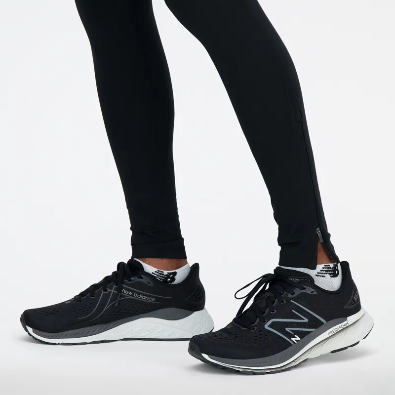 Calza Larga Running Hombre New Balance Sleek Tight Negra