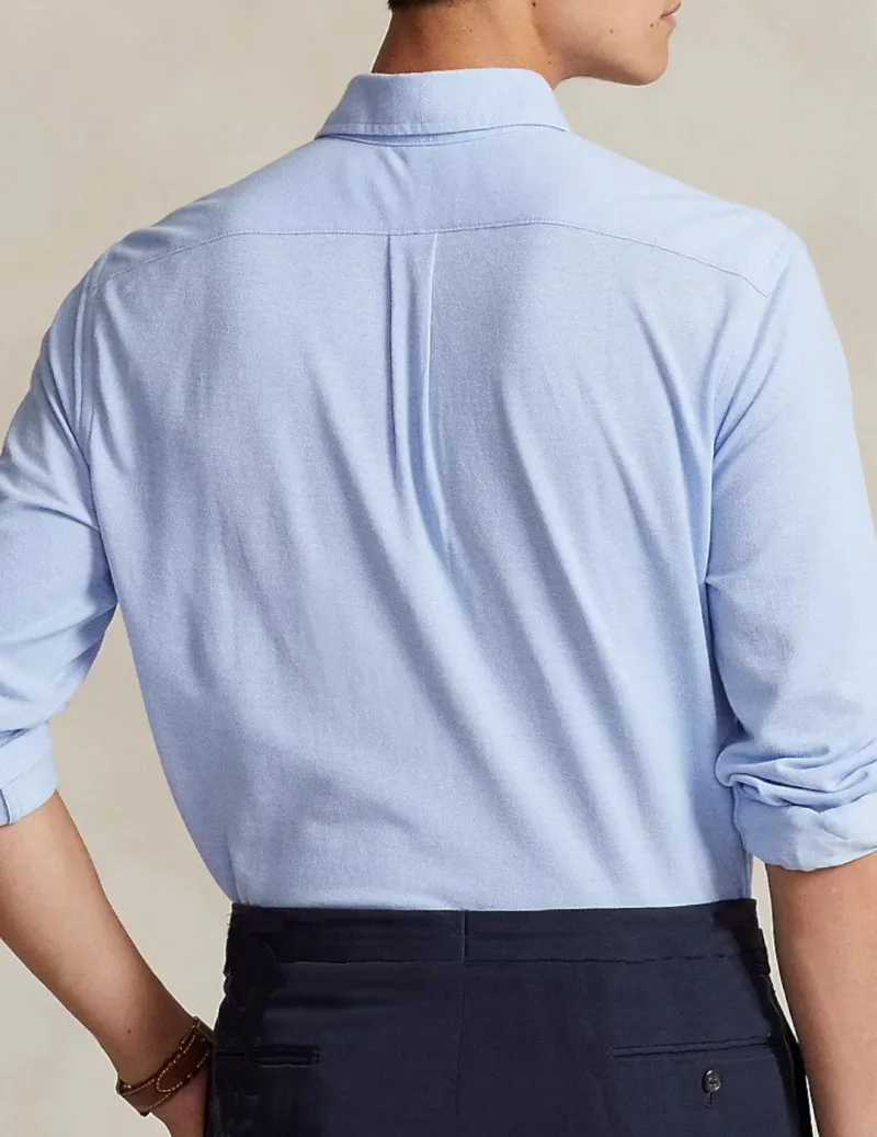 Camisa de hombre OXFORD azul