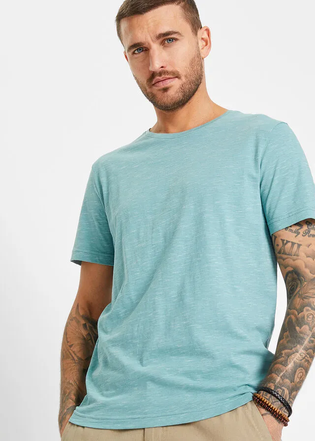 Camiseta azul bondi moteado