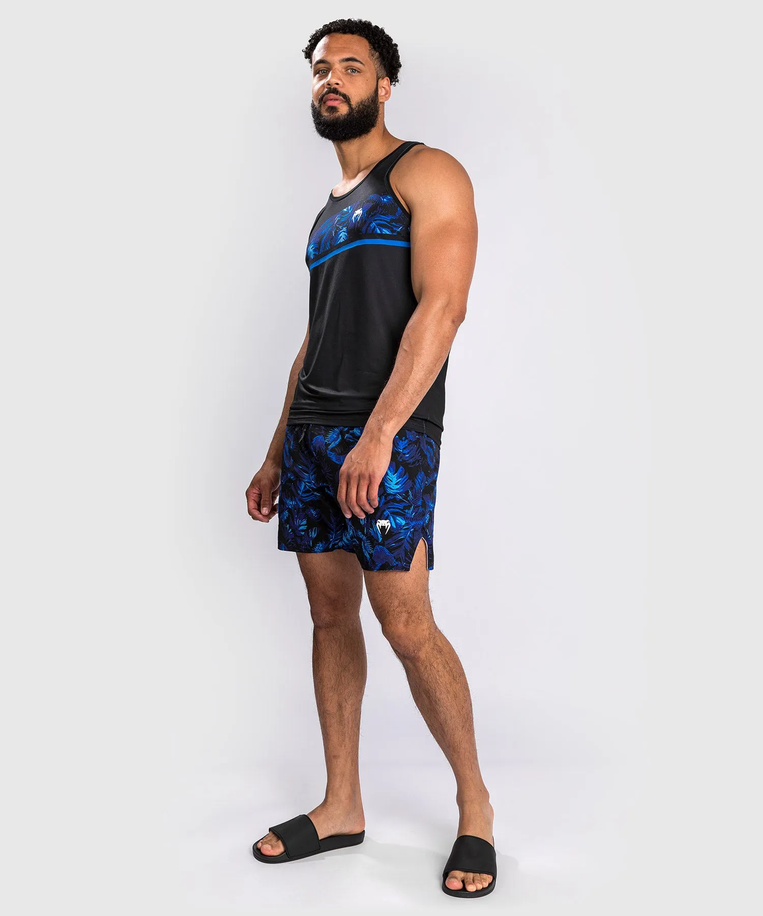 Camiseta de tirantes Venum Bali Jungle Dry Tech - Azul