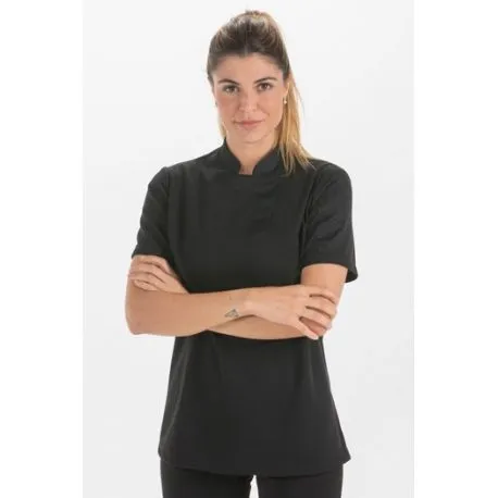 Camiseta fusion negra mujer