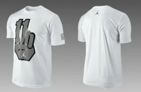 Camiseta Jordan Retro 11 For Peace (blanco)