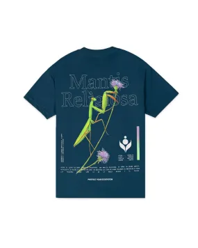 CAMISETA MANTIS RELIGIOSA AZUL