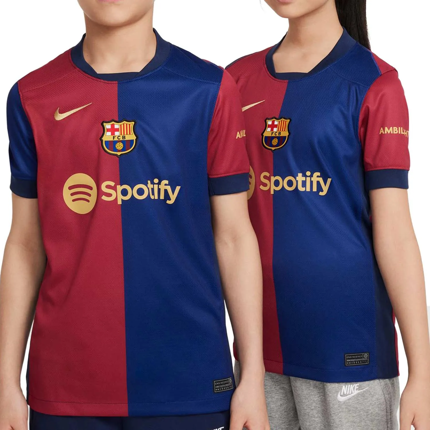 Camiseta Nike Barcelona niño 2024 2025 Dri-Fit Stadium