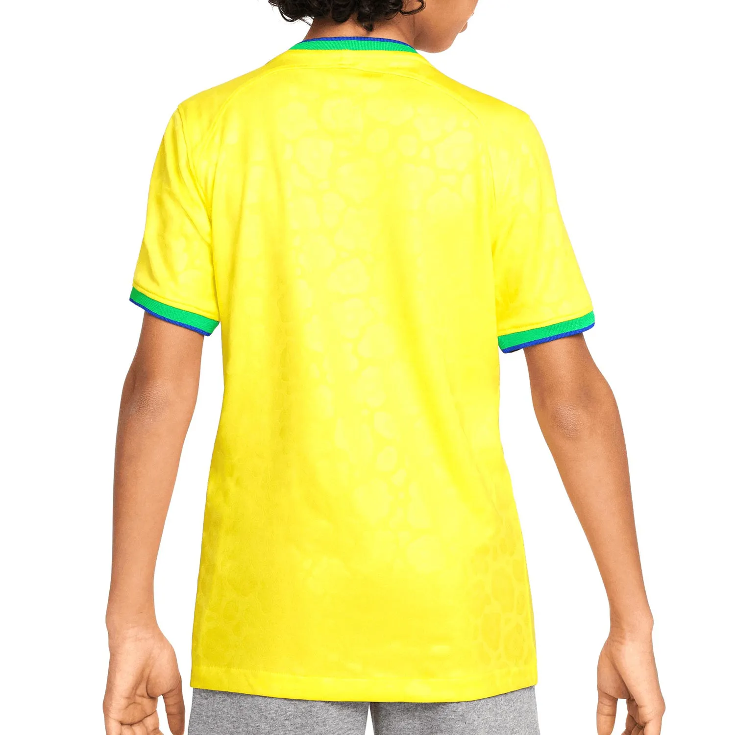 Camiseta Nike Brasil niño 2022 2023 Dri-Fit Stadium