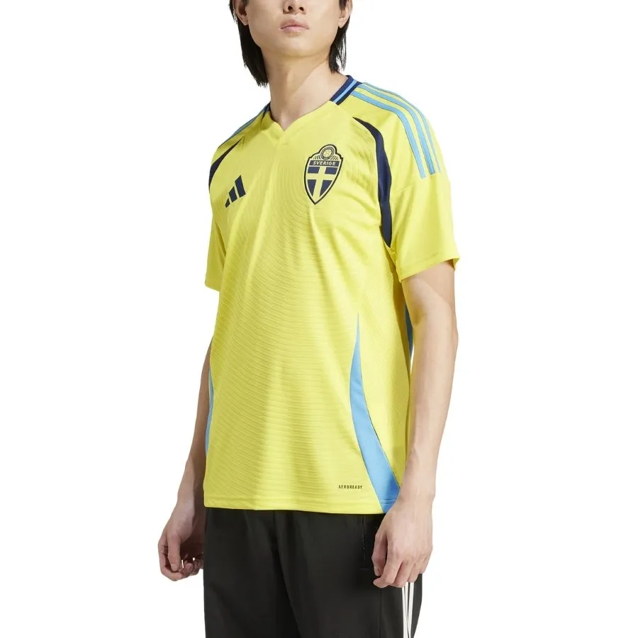  Camisetas oficiales fútbol Adidas Selección Suecia Primera Equipación