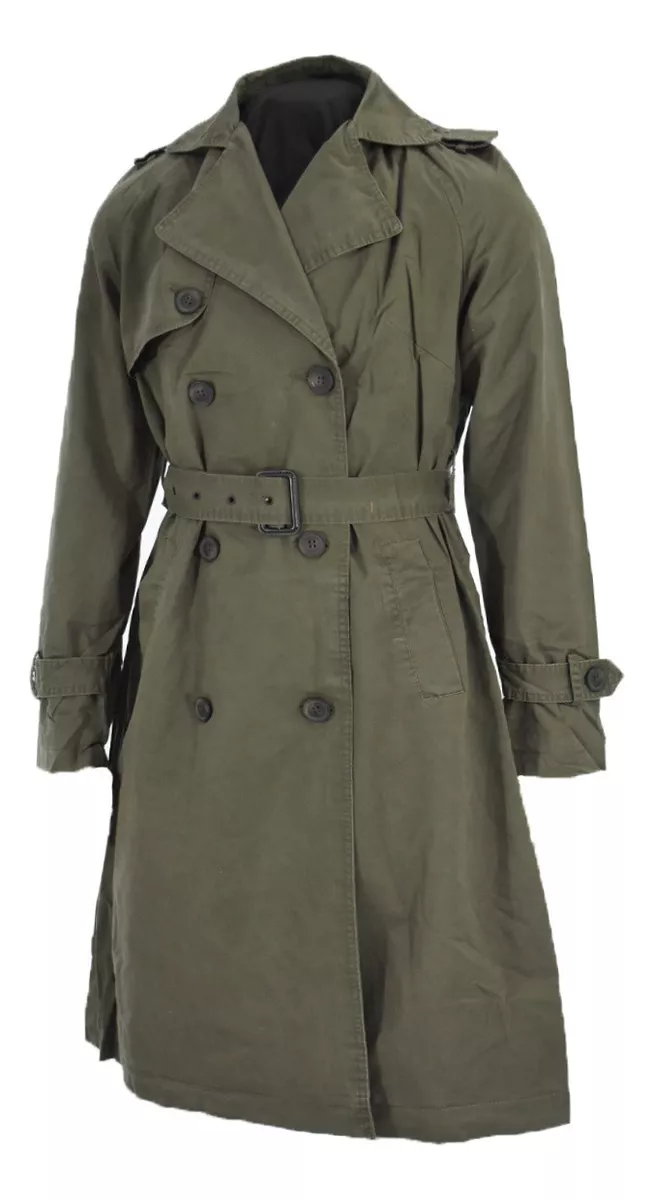 Campera Mujer Piloto Microfibra Impermeable Trench Yd 76213