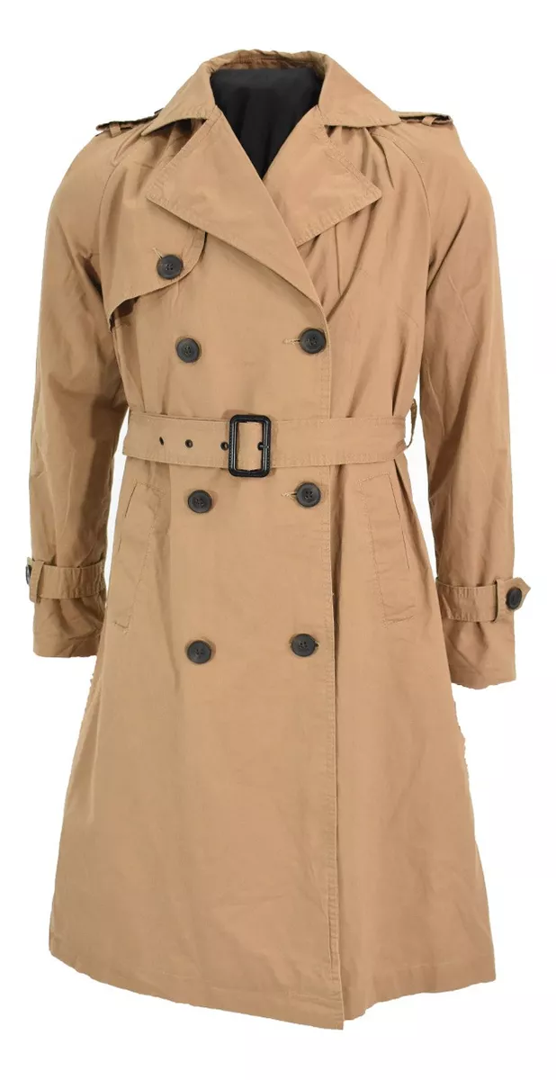 Campera Mujer Piloto Microfibra Impermeable Trench Yd 76213