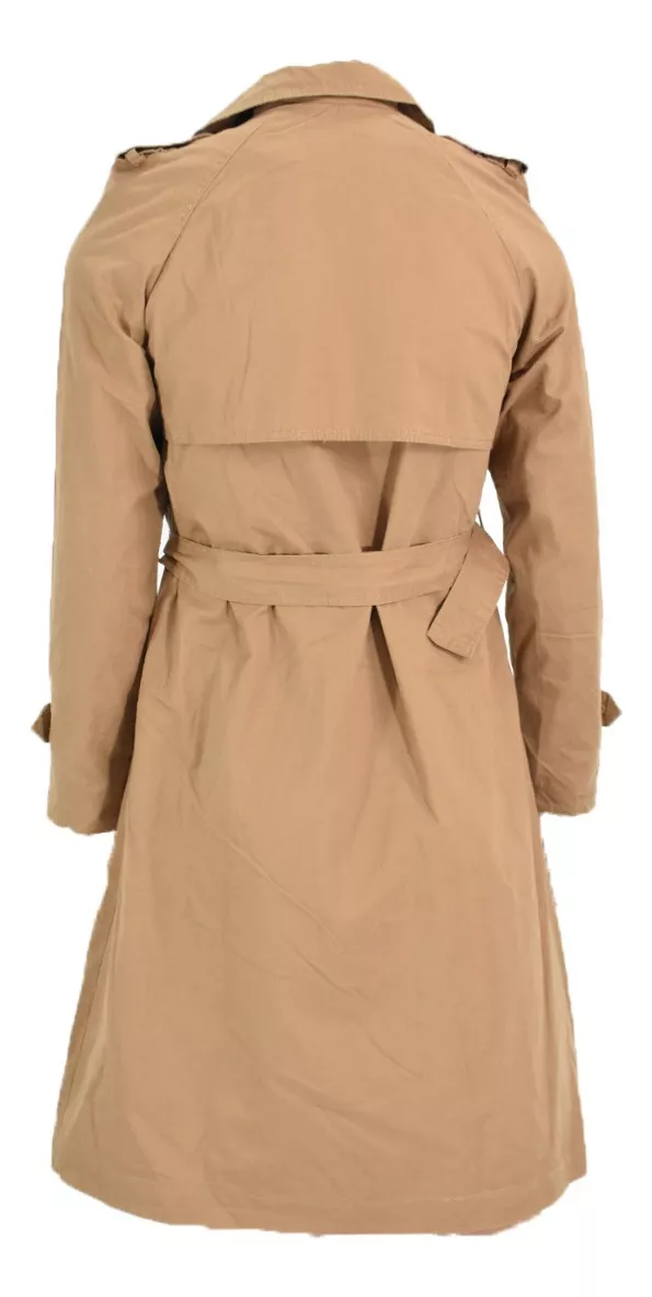 Campera Mujer Piloto Microfibra Impermeable Trench Yd 76213