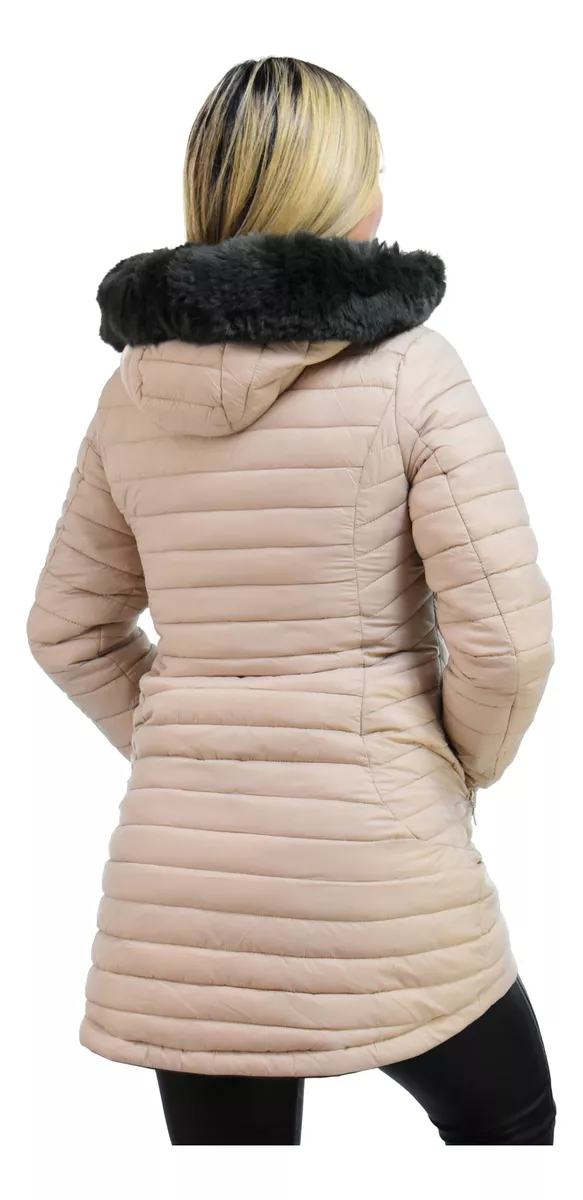 Campera Parka Mujer Reversible Impermeable Importada Yd 8131