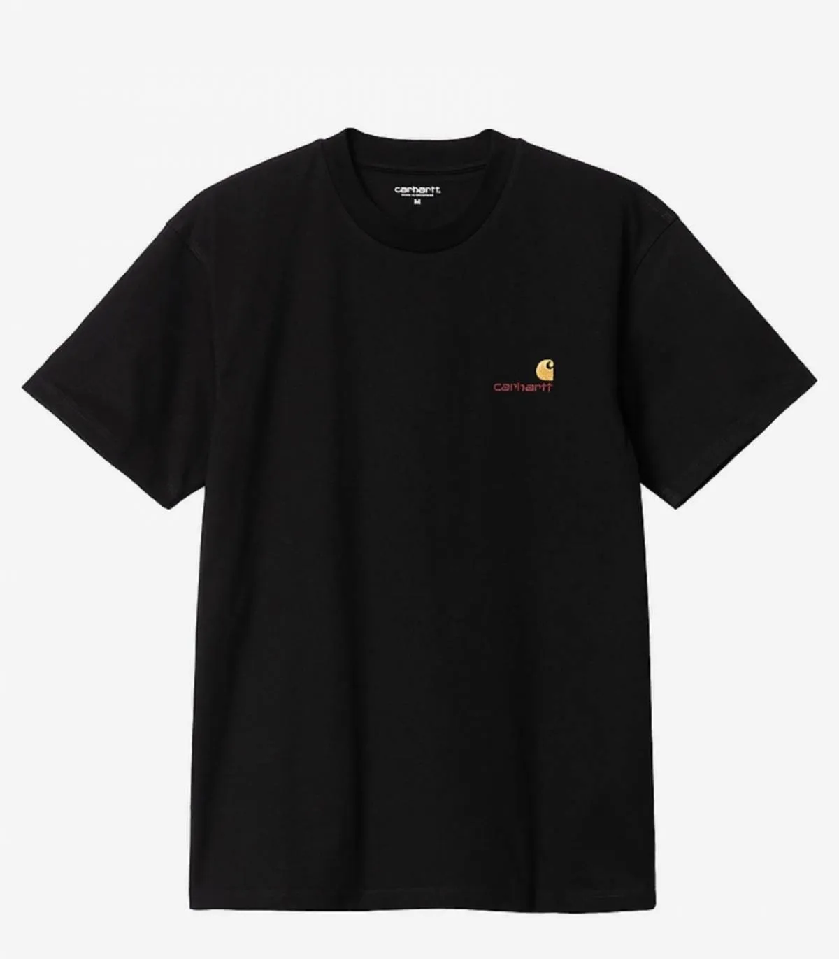 Carhartt WIP- Camiseta Para Hombre Negra - American Script T