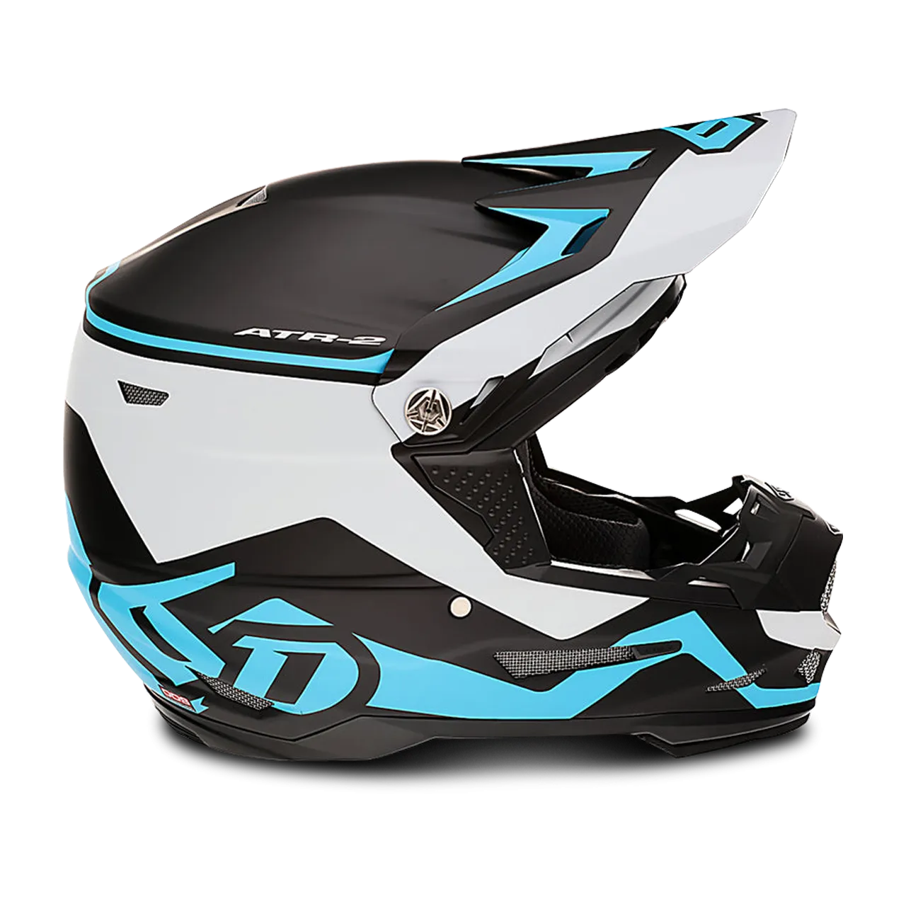 Casco de Cross Niño 6D ATR-2Y Drive Cian 