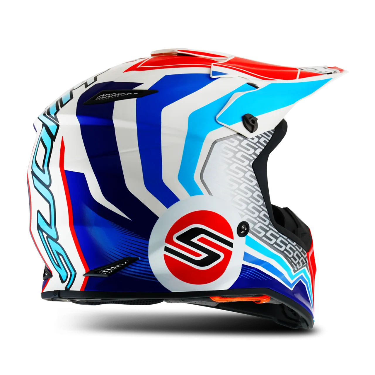 Casco de Cross Suomy Speed Pro Forward Mips® Azul-Blanco