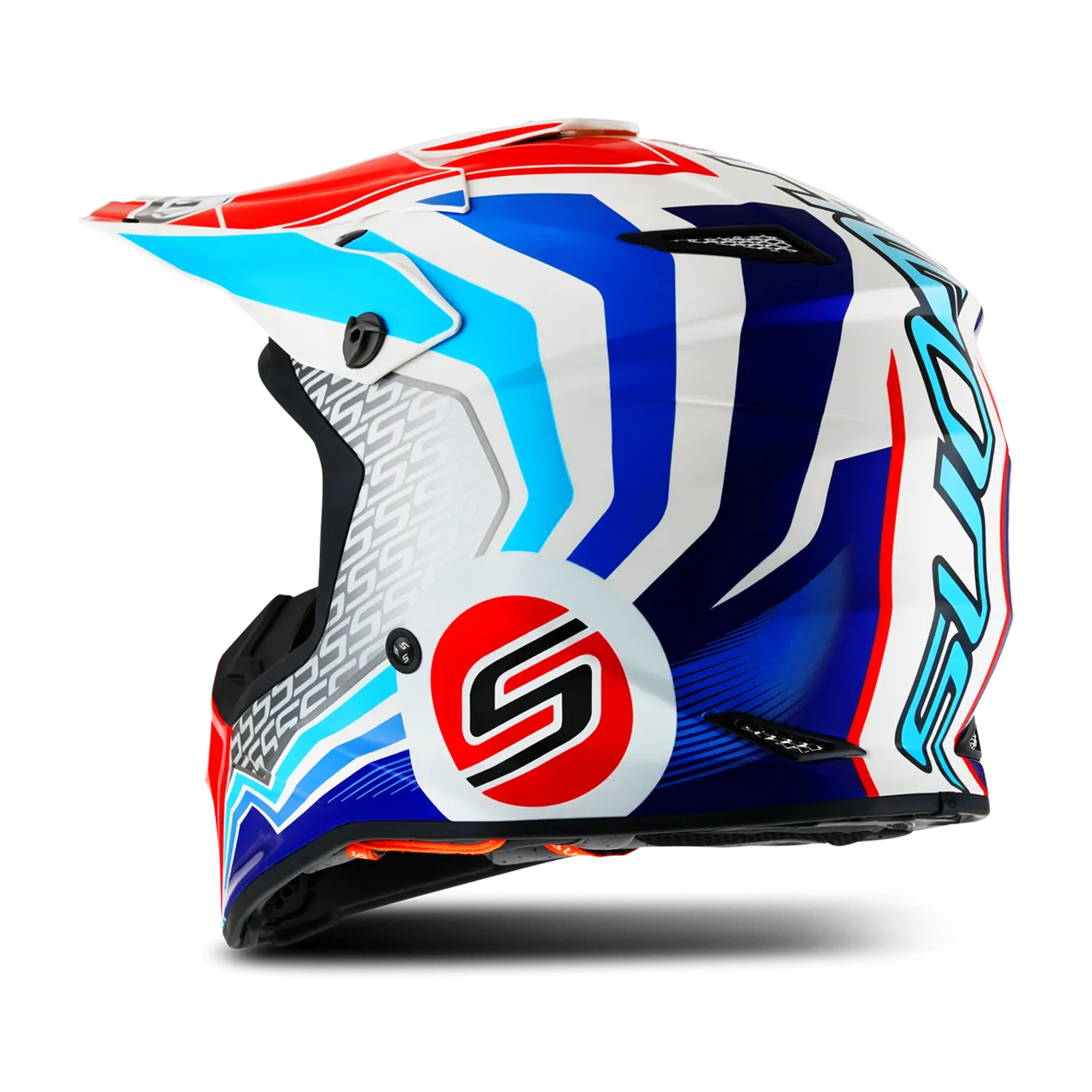 Casco de Cross Suomy Speed Pro Forward Mips® Azul-Blanco