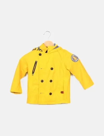 Catimini  Impermeable amarillo básico