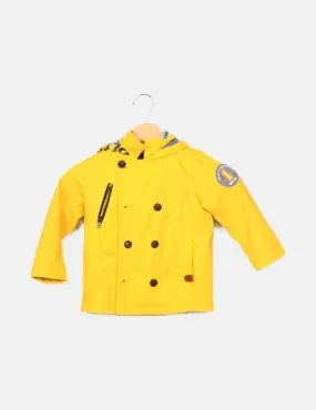 Catimini  Impermeable amarillo básico