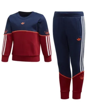 chandal adidas outline granate niño