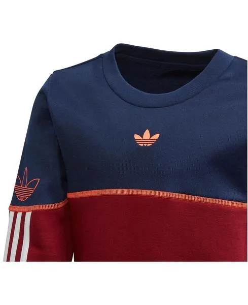 chandal adidas outline granate niño