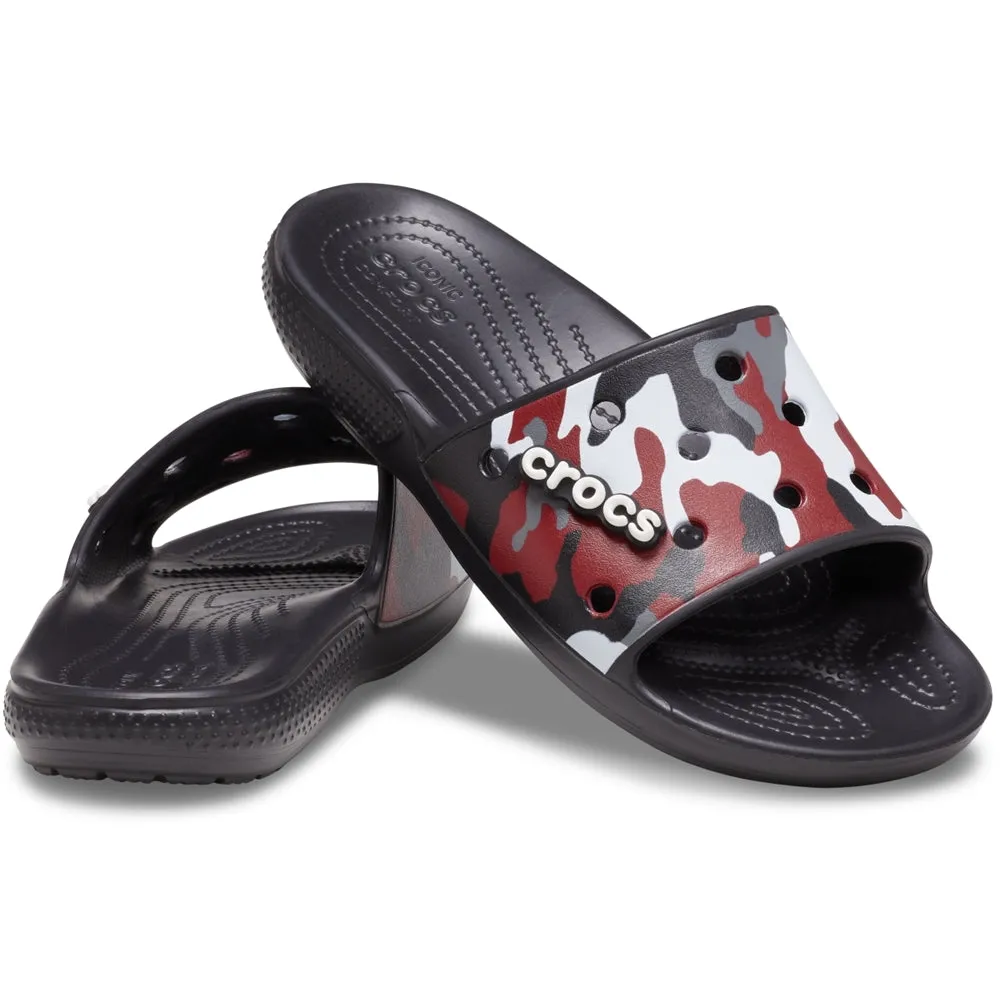 Classic Crocs Printed Camo Slide