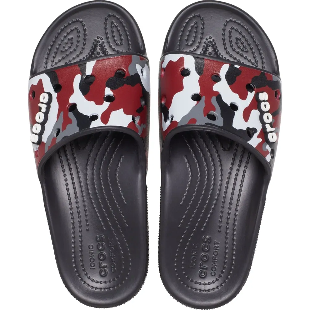 Classic Crocs Printed Camo Slide