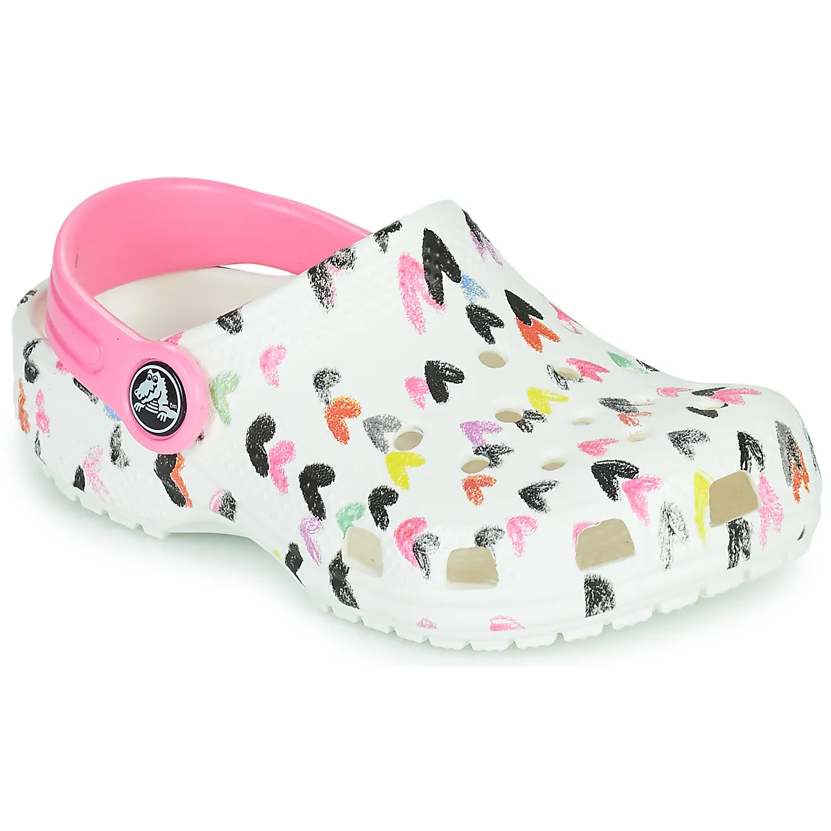 CLASSIC HEART PRINT CLOG K