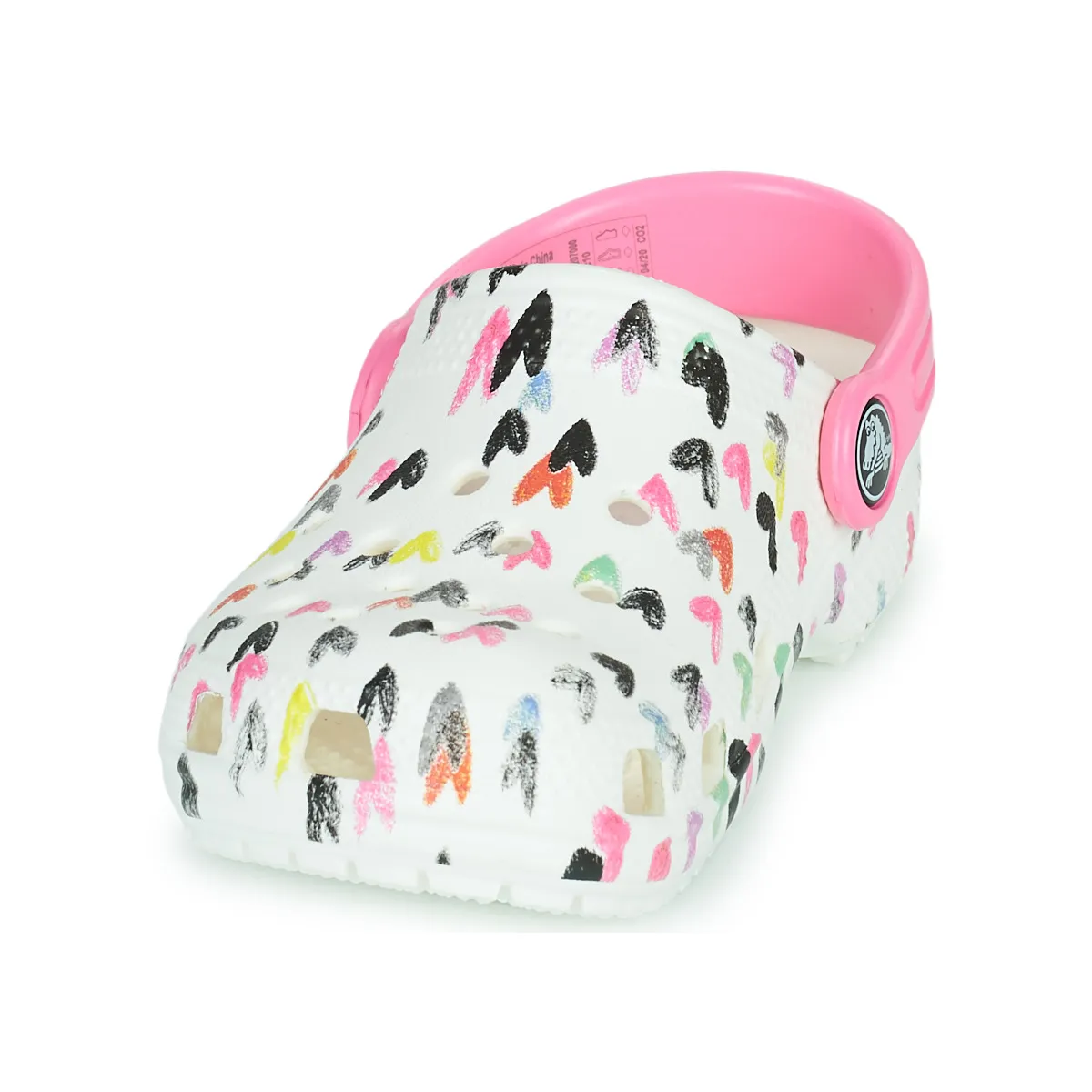 CLASSIC HEART PRINT CLOG K