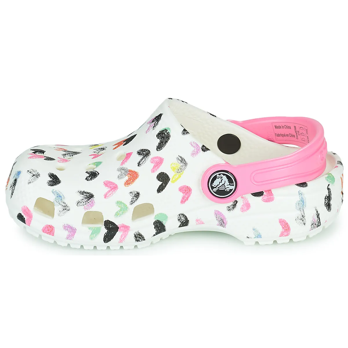 CLASSIC HEART PRINT CLOG K