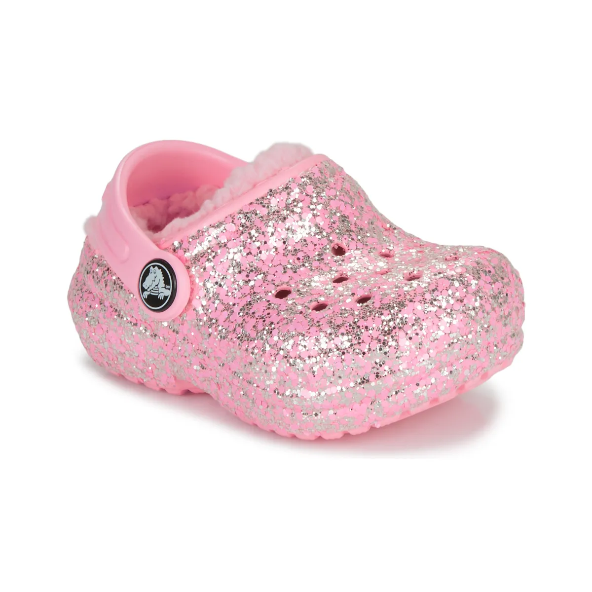 Classic Lined Glitter Clog T