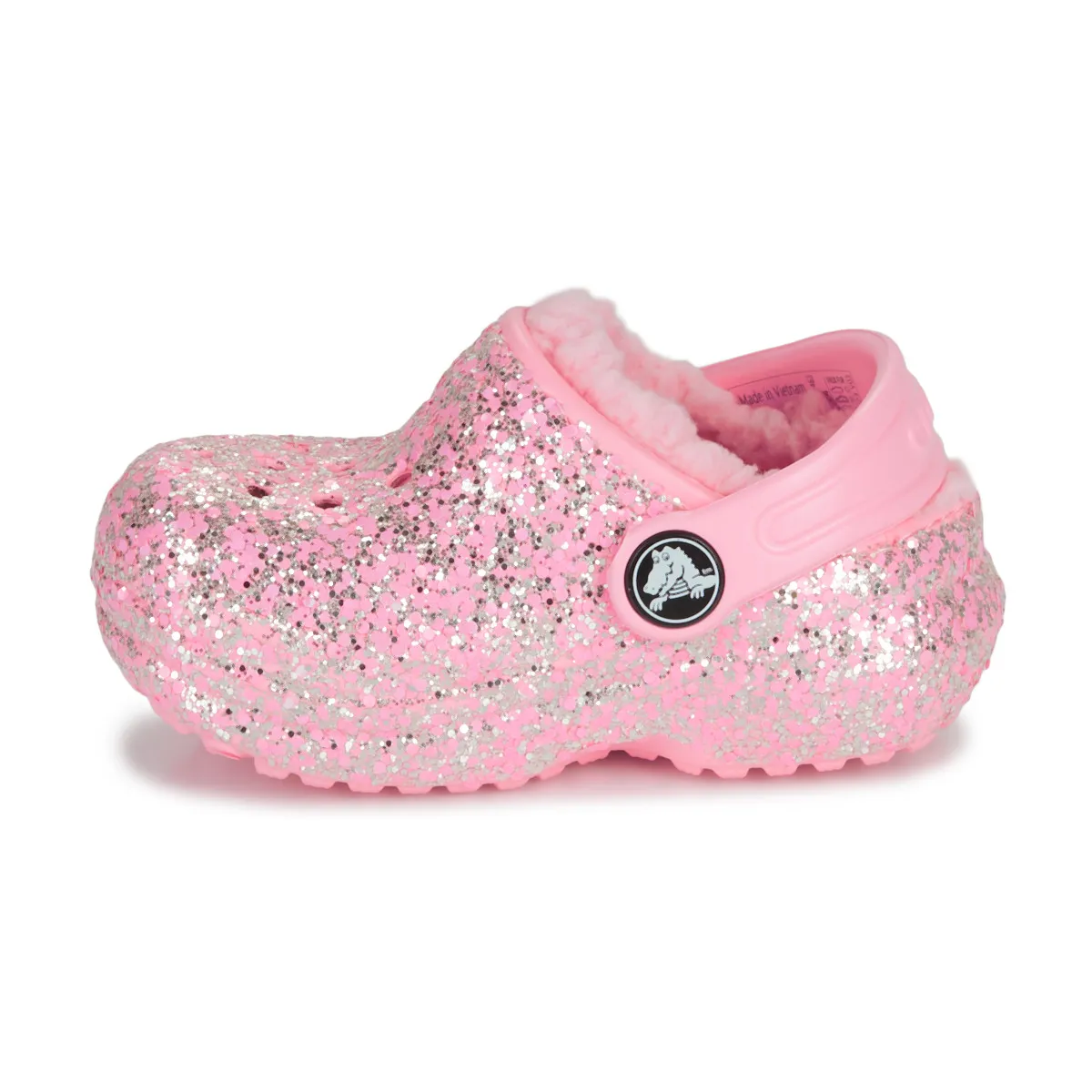 Classic Lined Glitter Clog T