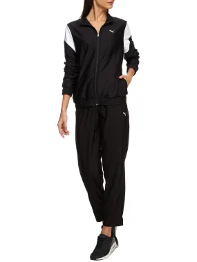 Conjunto Puma Classic Tricot Negro Para Mujer