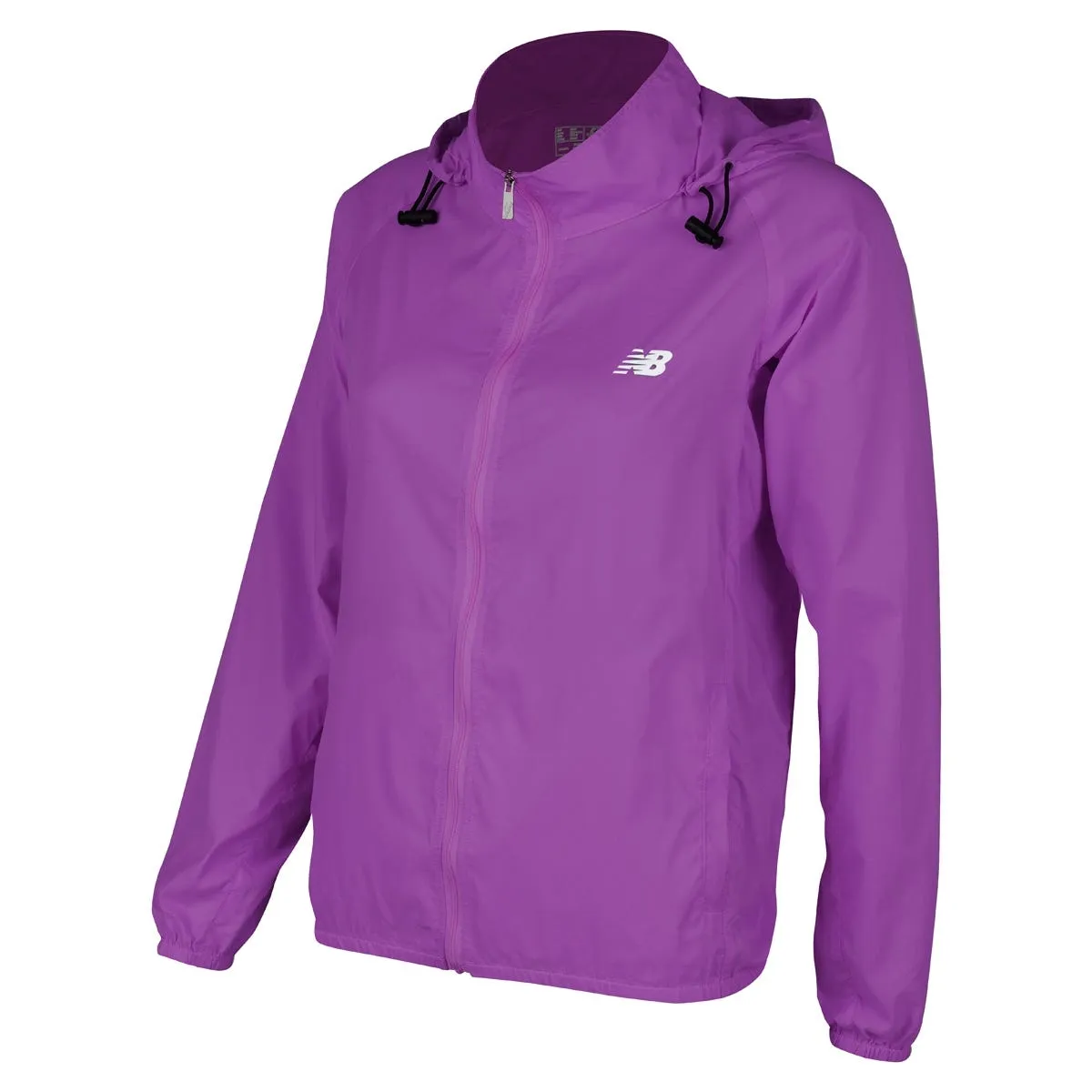 Cortaviento Running Mujer New Balance Windjacket Packable Morado