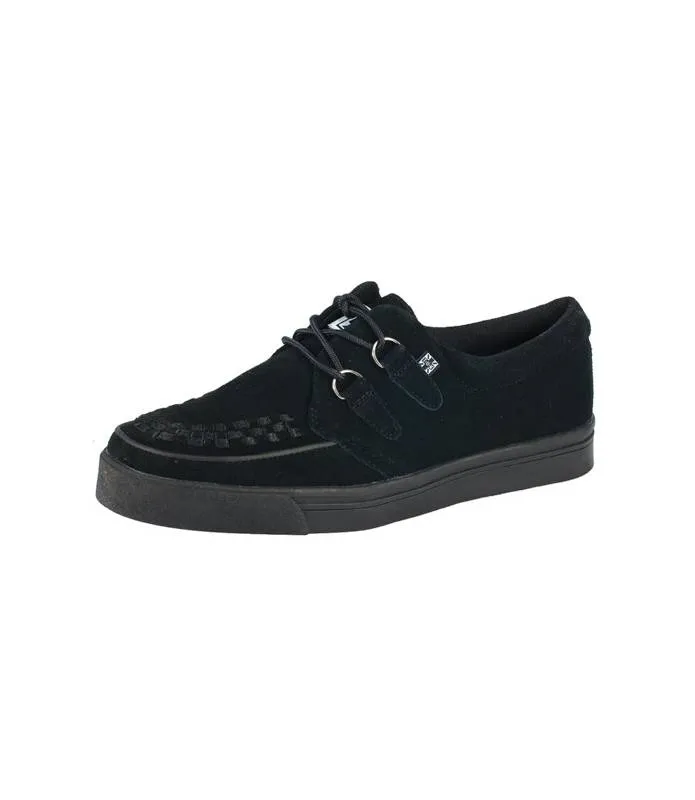 Creeper Sneaker Ante Suede Black - TUK - Negro A9178 (6061)