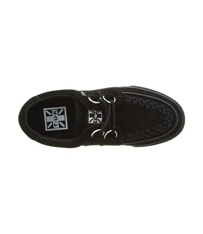 Creeper Sneaker Ante Suede Black - TUK - Negro A9178 (6061)