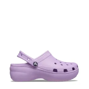 CROCS CLASSIC PLATAFORM CLOG ORCHID VIOLETA