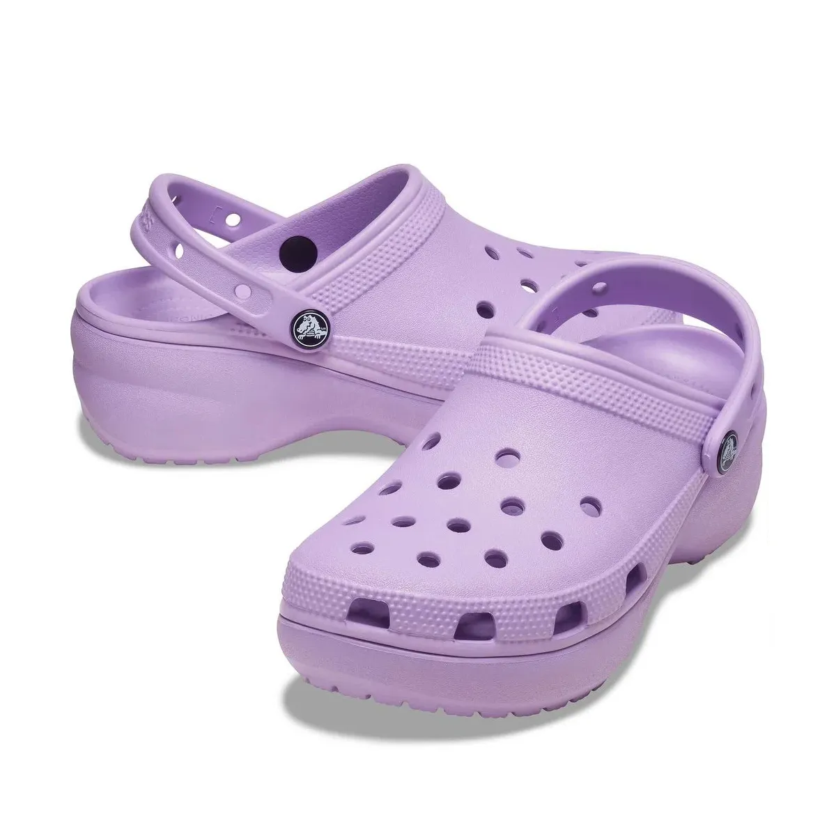 CROCS CLASSIC PLATAFORM CLOG ORCHID VIOLETA