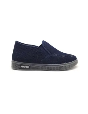 DAVS ZAPATILLA HOMBRE BORREGUITO CÓMODA Y CALENTITA E142MARINO 6X