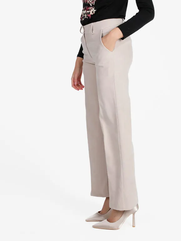 Daystar Pantalón casual de terciopelo para mujer.