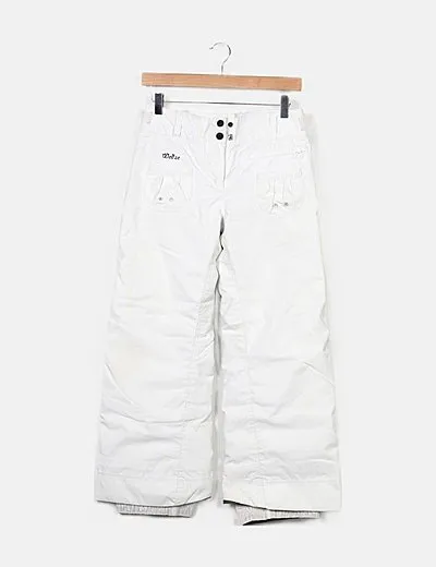 Decathlon Pantalón blanco sky