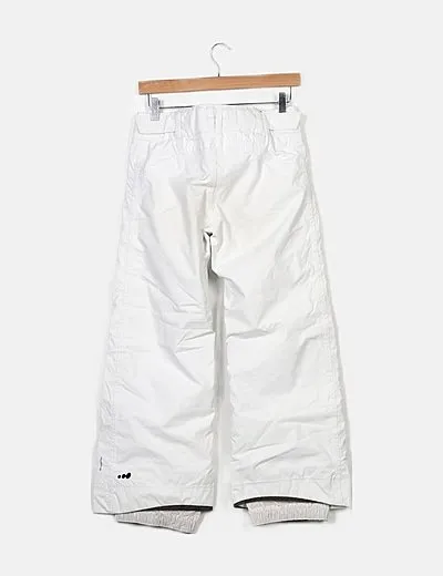 Decathlon Pantalón blanco sky