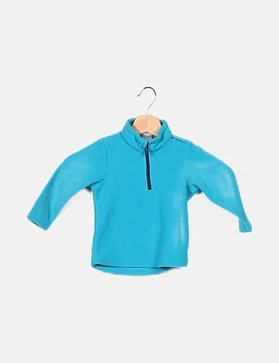 Decathlon Polar azul cremallera