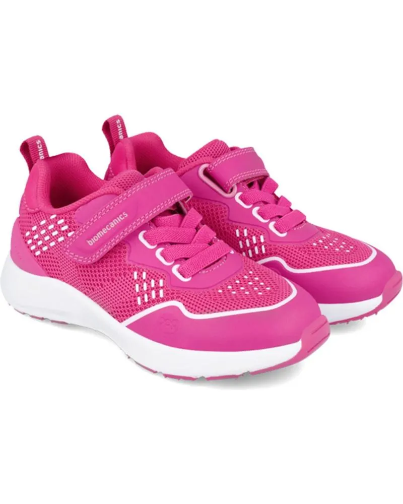 Deportivas BIOMECANICS  de Niña DEPORTIVA PARA CHICA 241270 ELASTICO  FUCSIAB146