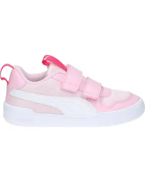 Deportivas de Niña PUMA 380845 MULTIFLEX MESH V PS 13 PINK