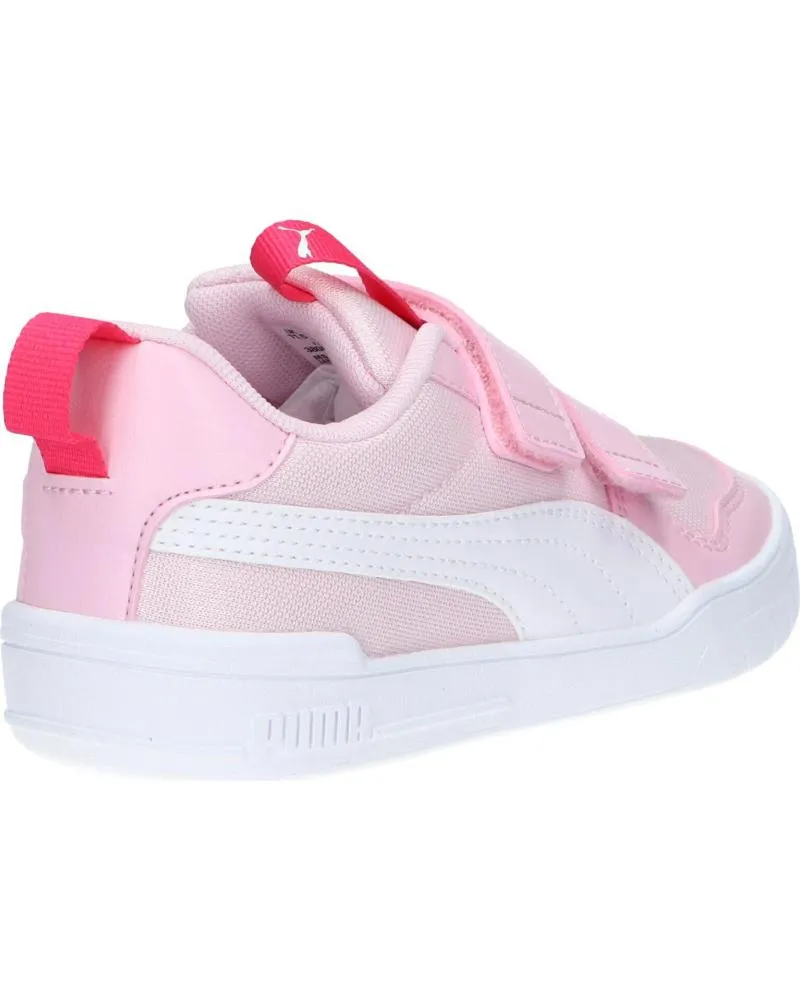 Deportivas de Niña PUMA 380845 MULTIFLEX MESH V PS 13 PINK