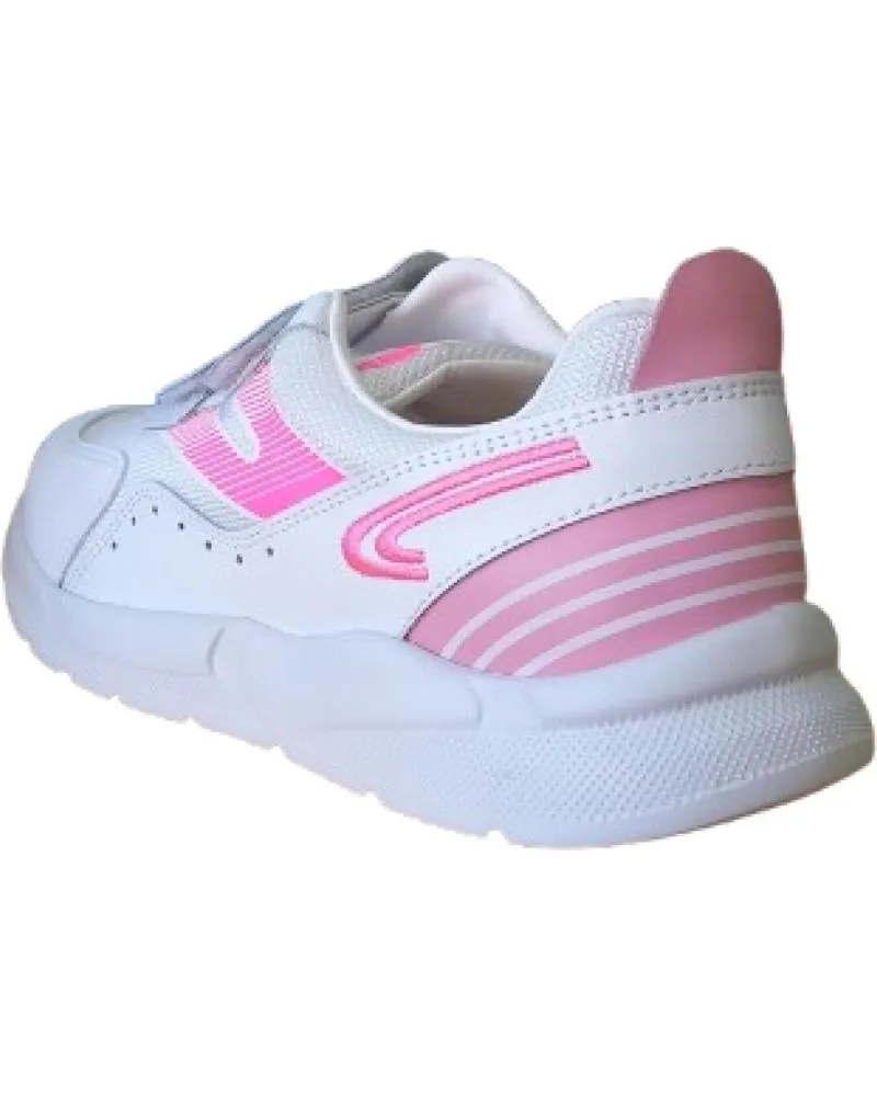 Deportivas PABLOSKY  de Niña DEPORTIVAS NINA MOD 285607  BLANCO -ROSA