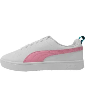 Deportivas PUMA  de Niña RICKIE JR 384311-28 ROSA  BLANCO