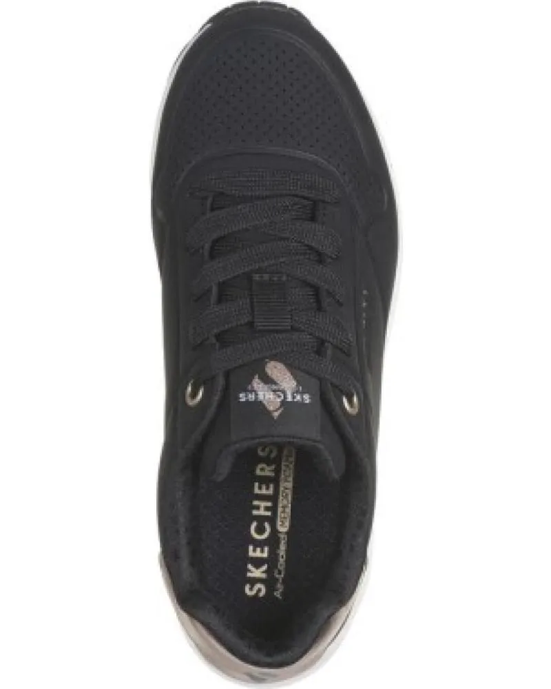 Deportivas SKECHERS  de Mujer y Niña UNO GEN SHIMEMR AWAY 310545 BBK  NEGRO