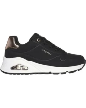 Deportivas SKECHERS  de Mujer y Niña UNO GEN SHIMEMR AWAY 310545 BBK  NEGRO