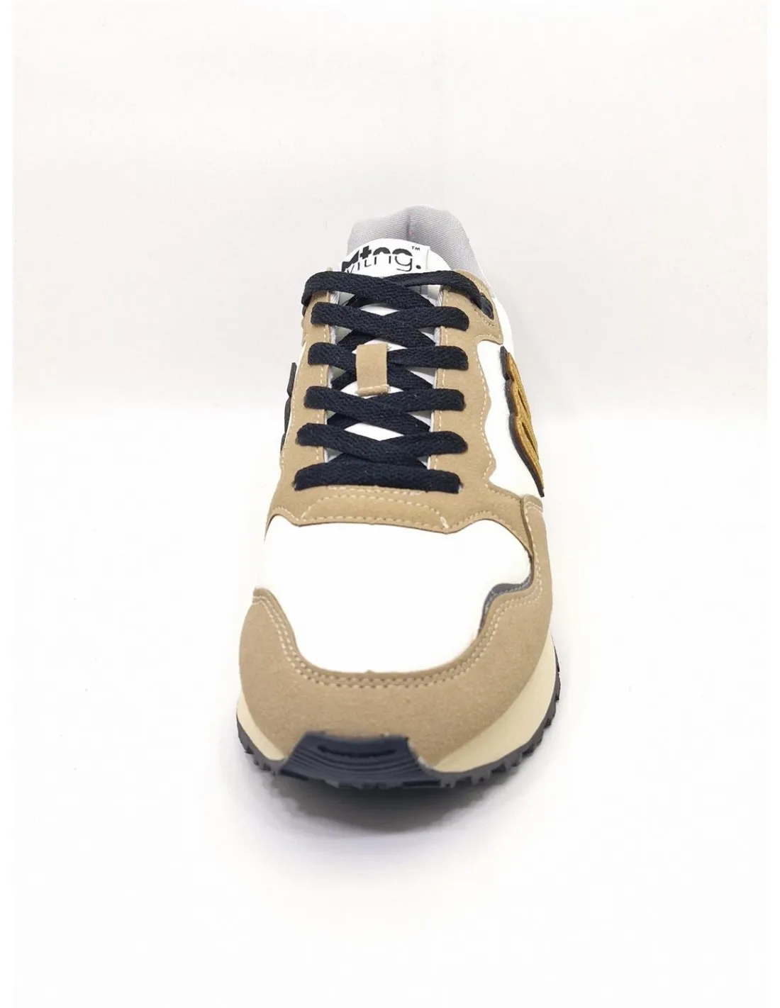 Deportivo de hombre Mustang en blanco/beige 84427