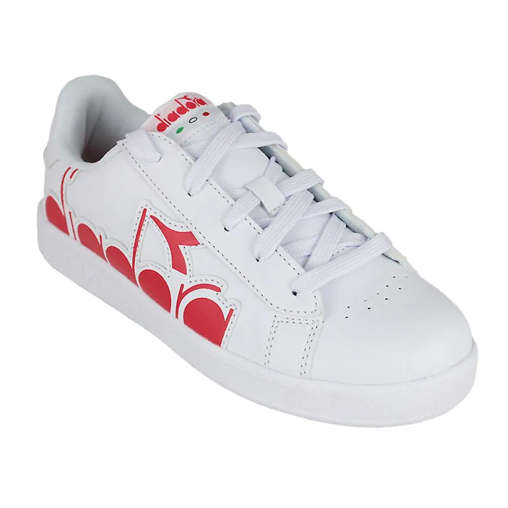 DIADORA Game p bolder gs 101.176274 01 C0823 White/Ferrari Red Italy - calzado niño/unisex