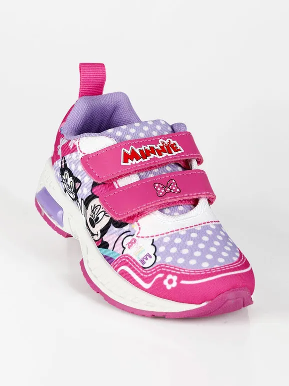 Disney Zapatos niña Minnie con lágrimas y luces